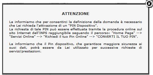 Come inviare la domanda Per inviare una domanda di Trattamento Speciale Edile L.451/1994, dopo aver selezionato la voce Invio domanda (seconda funzione della lista visualizzata nella fig.