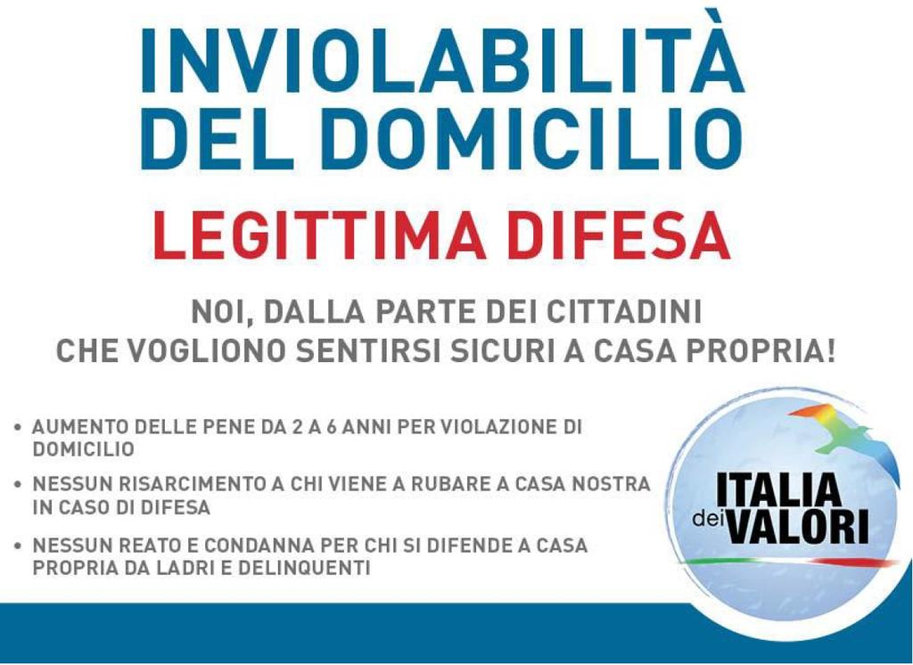 1. All articolo 614 del codice penale sono apportate le seguenti modifiche: a) Al primo comma le parole da sei mesi a tre anni sono sostituite dalle seguenti da uno a sei anni ; b) Al terzo comma