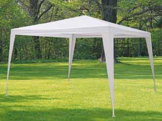 99056 OVAR Gazebo a vela con struttura in acciaio.