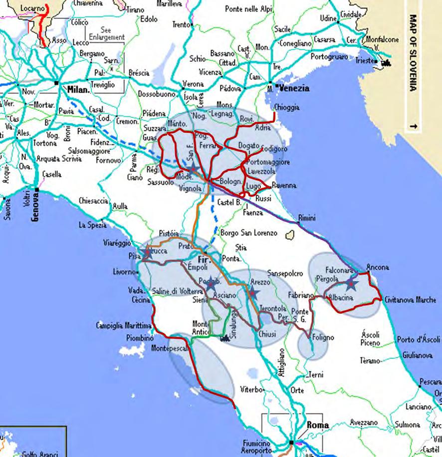 FILIERA CORTA le aree di produzione ed i centri di stoccaggio realizzabili nel 2109 Ad esempio, in alcune aree dell Emilia Romagna, della Toscana, dell Umbria, delle Marche sono presenti già da tempo