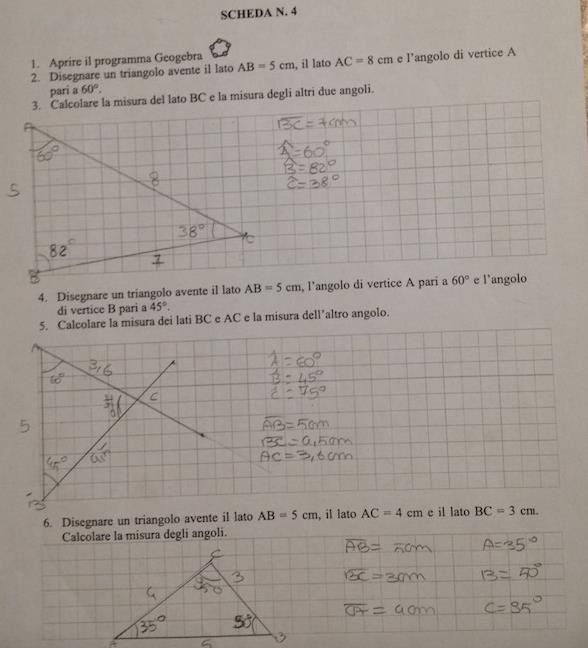 Scheda 3 - Geometria Campione: 42