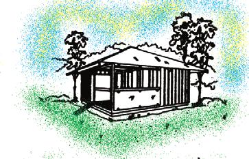 BACK BANANA Descrizione bungalows: sono delle casette in legno comode e spaziose di mq. 30 e da 4/5 posti letto.
