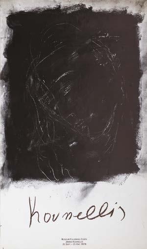 84. KOUNELLIS Jannis (Piraus, Grecia 1936 - Roma 2017), Kounellis, Essen, Museum Folkwang, 1979, 85x50 cm.