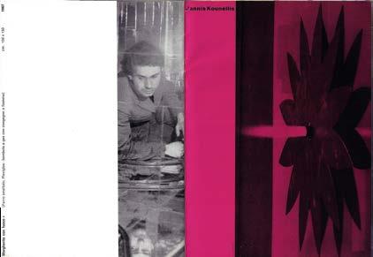 in bianco e nero), Mario Ceroli (1 immagine in bianco e nero a doppia pagina), Piero Gilardi (2 immagini fra cui una tavola fotografica di R.