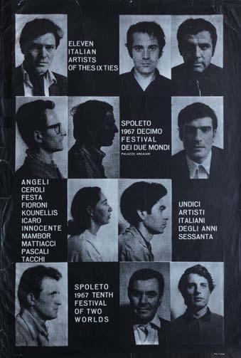 2. AA.VV., Morandini / Vasarely / Boetti / Icaro / Mambor / Prini / Mussio, Genova, Galleria la Bertesca, [stampa: senza indicazione dello stampatore], s.d. [1967], 19,2x19,2 cm.
