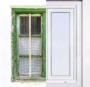 SMART FINESTRA IN PVC S50 Ideale anche per ristrutturazione e cambio finestra Questa finestra è