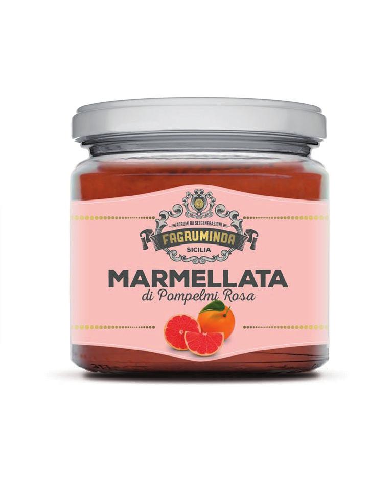 Pompelmo Rosa Niente può eguagliare gli stuzzicanti contrasti che sprigiona questa deliziosa marmellata.