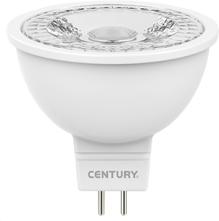 lampade a led "century onda" a candela 470 lumen - watt 6=40 - E14 gradi K 3000 fascio 240 gradi, volt 230/50, durata ore circa 30000, classe A+, dimensioni mm.103x37 LCC6W3K14 - Confez.