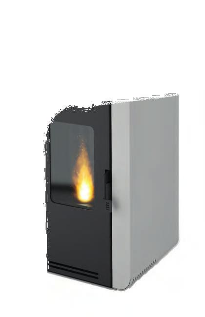 TERMOSTUFE A PELLET IDRO PELLET THERMOSTOVES mod. 912N - 12,6 Termostufa pellet idro di piccole dimensioni e potenza, la più economica prodotta. Altissima efficienza.