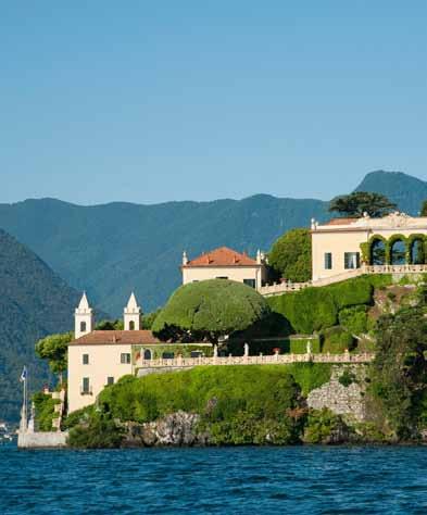 Lago di Como Ville & Giardini Como e il suo lago sono famosi in tutti il mondo per le maestose antiche ville e per