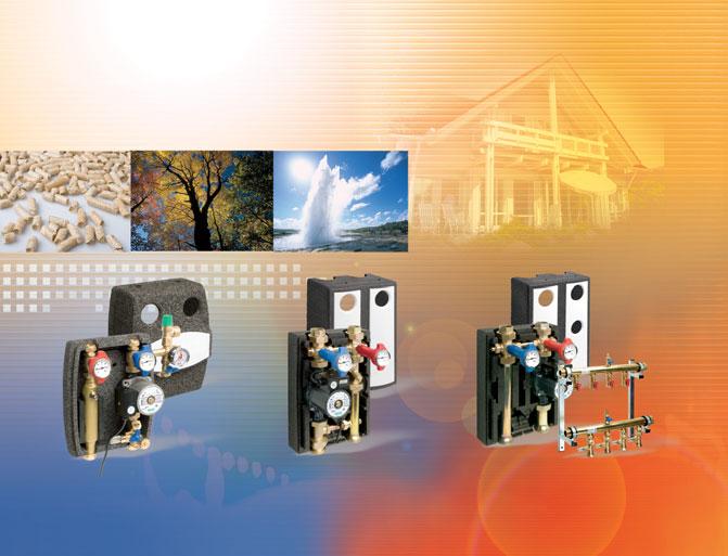 distribuzione, di controllo e accessori per impianti geotermici Campi di applicazione - Impianti