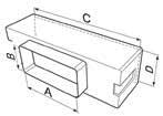 MODELLO CODICE A B C D ØE CURVA GOMITO 90 SYSTEM 100 CURVA GOMITO 90 SYSTEM 125 CURVA GOMITO 90 SYSTEM 204 46132 116 60 32 143 100 46146 154 74