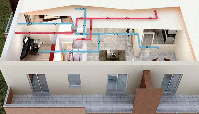 VENTILAZIONE RESIDENZIALE CARATTERISTICHE TECNICHE 1 modello.