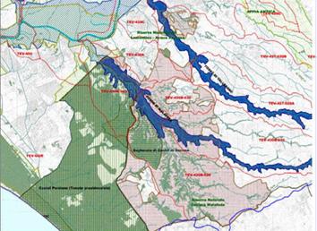 Corridoio ambientale Decima - Malafede: misure di riequilibrio del rapporto tra la risorsa superficiale e sotterranea Divieto