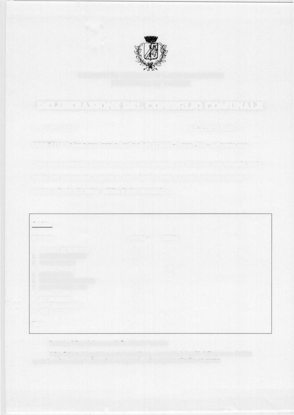 COMUNE DI TRONZANO LAGO MAGGIORE PROVINCIA DI VARESE DELIBERAZIONE DEL CONSIGLIO COMUNALE N. 29 REG.DELIB. N.j25.REG.PUBB.