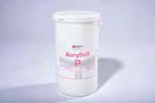 7 Resine a freddo Acry Self Resina acrilica (PMMA) polimerizzabile a freddo per riparazioni di protesi mobili e per ribasature.