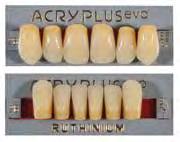 1 Denti artificiali Acry Plus EVO Qualità dei materiali, estetica, morfologia occlusale naturale e impiego pratico ed intuitivo sono le premesse del nostro lavoro per aiutarvi ad ottenere i migliori