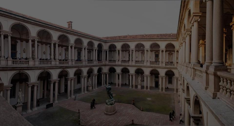 16:47/17:00 Tragitto dal Castello Sforzesco alla Pinacoteca di Brera 17:00/18:30 visita della Pinacoteca di Brera COSTO: 10 entrata a persona