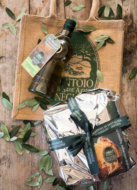 Borsa juta delle feste Fiore all olio extravergine di olive del Frantoio 1 Kg, Olio