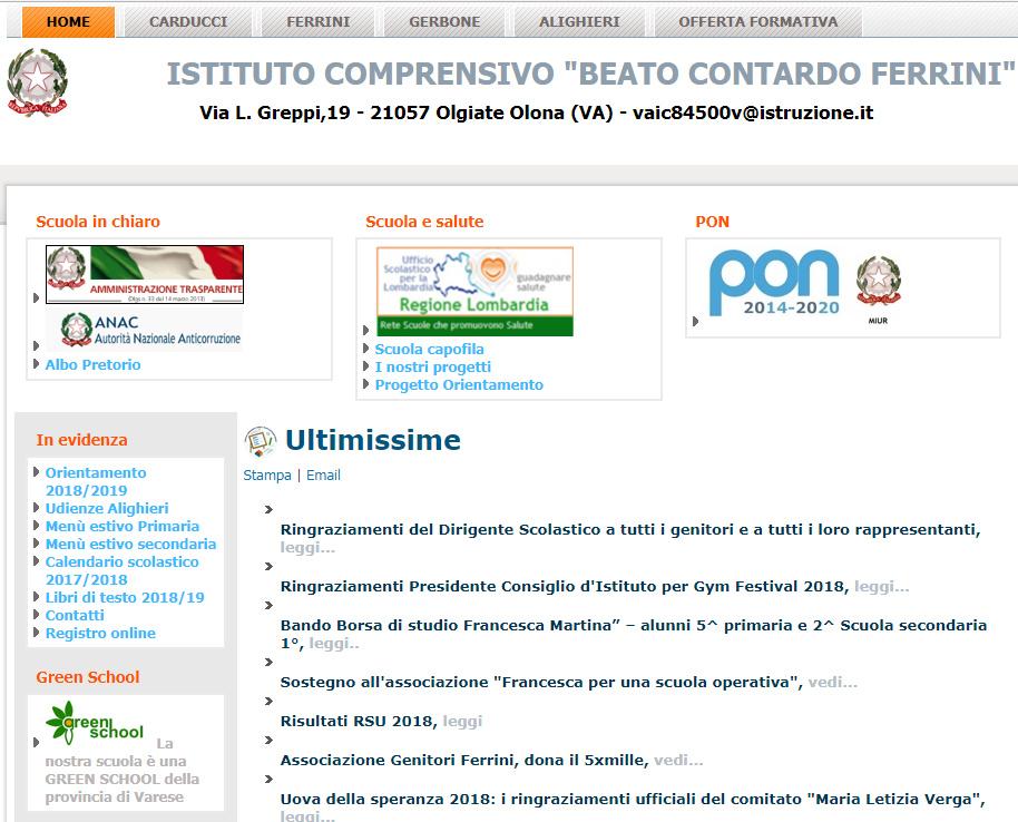 Comunicare sul web Come e cosa comunicare sul sito internet della scuola Tutte le informazioni sui servizi offerti da una scuola sono ormai disponibili e