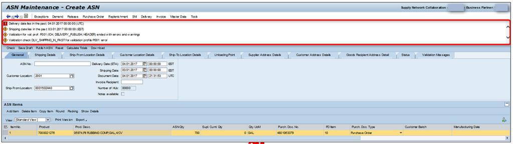 Controllo di un AC (continua) Se si verificano errori dopo l esecuzione del controllo in base all AC, il fornitore: controlla la sezione Visualizzare registro messaggi