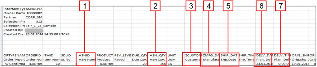 Aggiornamento del file di download dell AC Il fornitore specifica questi dettagli: 1. ID AC (obbligatorio) 2. Quantità AC (obbligatoria) 3.