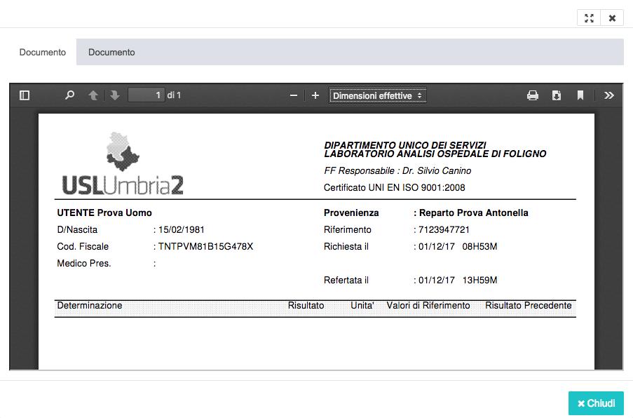 Inoltre selezionando la cartella Documento come indicato nella figura seguente: può essere