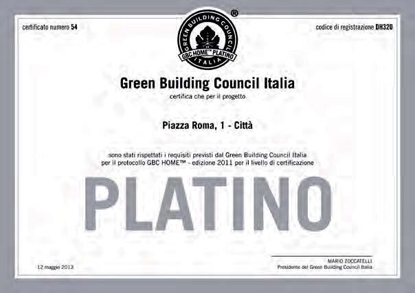 Green Building Council (USGBC), si distinguono una registrazione ed una certificazione (con specifiche tariffe pubbliche), la verifica si articola poi in fasi di progetto e di costruzione.