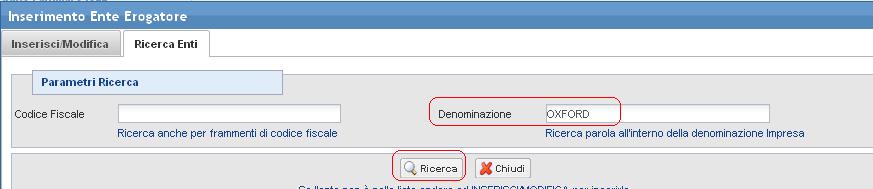 Note di compilazione: Non è necessario allegare nessun documento comprovante i requisiti di ammissibilità richiesti.