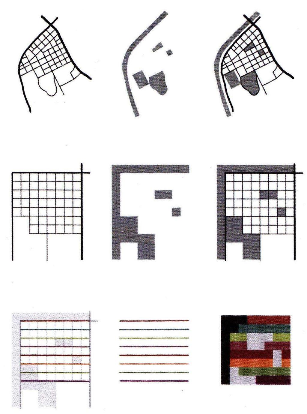 INDIVIDUAZIONE DI ELEMENTI sistemi infrastrutturali sistemi insediativi sistemi tipologici morfologia materiali giorno e notte Spazio pubblico e privato Flussi e percorsi Colori Illuminazione