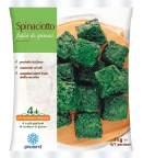 Verdure Spinaci 100% italiani in pratici cubetti Spinaciotto foglie