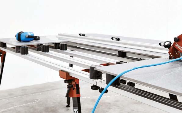 attrezzature per lastre di grande formato Banchi di lavoro & prodotti per fori circolari large format tiles tools Working benches & products for
