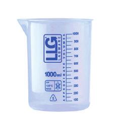 PRODOTTI LABWARE PER LA DIDATTICA Bicchiere di misura, PP Beute Bicchieri di misura, PP. Conformi ISO 7056. Graduazioni stampate blu. LLG09013670 Bicchiere di Griffin, PP, 25 ml, div.