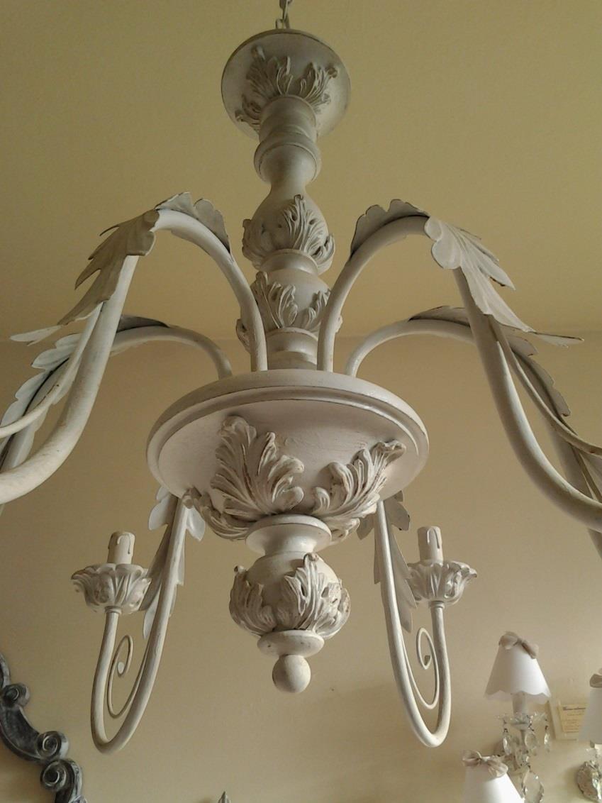 Art. 3000 bis/6 Lampadario 6 braccia in