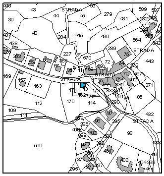 000 Estratto di Mappa Catastale Unità di Spazio - PS LEGENDA Subsistema 3 Unità di Spazio 1 Edifici Realizzati tra il 1883 e 1954 VINCOLI Beni Culturali (D.Lgs 42/2004, art.