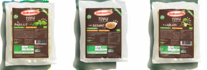 di tofu ai carciofi Fonte della Vita 35 ml di acqua 2 cucchiai di salsa di soia pangrattato basilico erba cipollina olio extravergine di oliva Preparazione Mettere in una ciotola la farina di