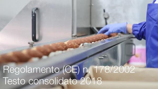 Regolamento (CE) n. 178/2002 Testo consolidato 2018 Regolamento (CE) n.