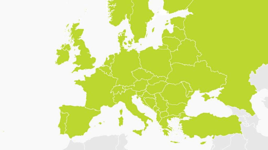 Focolai VHSe IHN in Europa 2016 Dati EURL 2016: 23% e 27% degli allevamenti in EU sono cat.