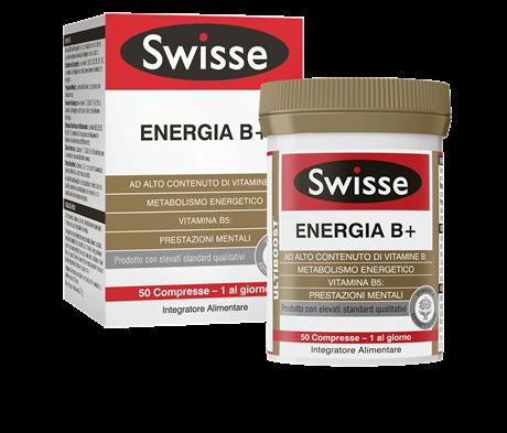 SWISSE ENERGIA B+ Aiuta a mantenere l'energia, a ridurre l'affaticamento e a favorire