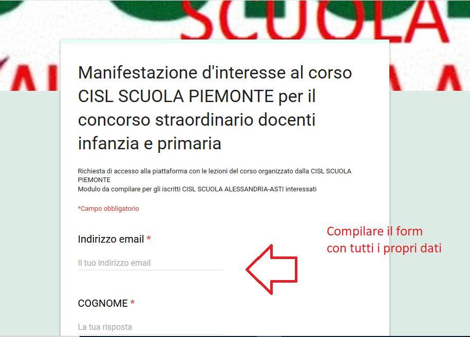 Piattaforma di Formazione Online CISL SCUOLA