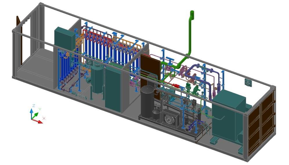 Tecnica a membrane Tecnologia nuova nel settore del biogas Qualità flessibile