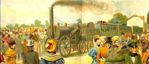 li effetti della globalizzazione nel turismo Inaugurazione della ferrovia Liverpool Manchester (16 settembre 1830).