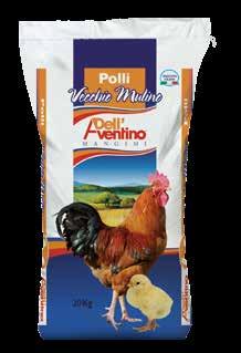 2030 Farina Super Pollo 185 MANGIME COMPLETO PER POLLI DA INGRASSO Proteina grezza 22,00 % Proteina grezza 18,50 % 099 Farina Avi Più MANGIME COMPLETO PER FAGIANI,