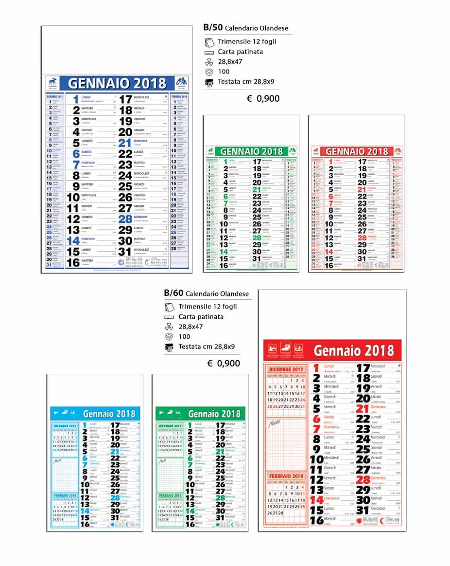 AG 2012 OLANDESE NOTES Calendario mensile 12 fogli.