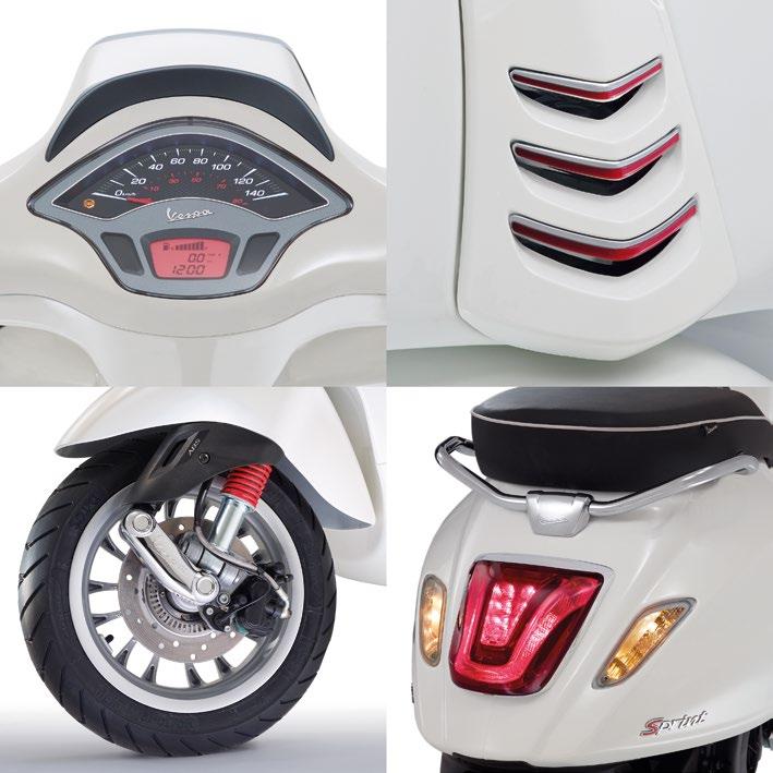 contemporanea da Vespa Sprint, che raccoglie l heritage di Vespa S.