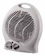 11 PZ 59,00 TERMOVENTILATORE DA TAVOLO + TERMOSTATO MIDI EFFE Doppio livello di potenza 1.000/2.000W, Termostato regolabile. Luce funzionamento.