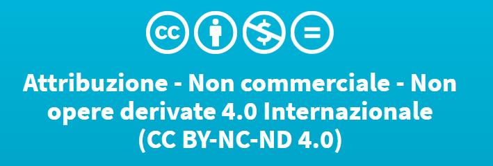 I dirid d'autore appartengono a e sono disciplina2 nei termini della licenza Crea:ve Commons (riassunta qui: hips://crea2vecommons.org/licenses/by-nc-nd/4.