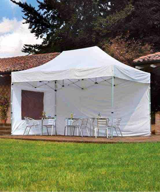 Gazebo pieghevoli Art. GAZ 105 Gazebo quadrato 3x3 m.