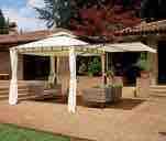 Base 300 Profondità 300 274 300 300 300 GAZ 372 Gazebo rettangolare 3x4 m Poliestere  con antivento