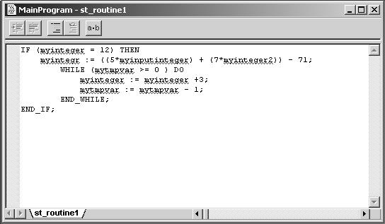 Testo strutturato 3 Sintassi del testo strutturato Il testo strutturato è un linguaggio di programmazione basato su testo che utilizza delle istruzioni per definire cosa eseguire.